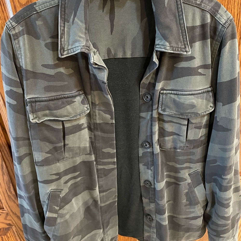 Splendid Green Camouflage Field Jacket